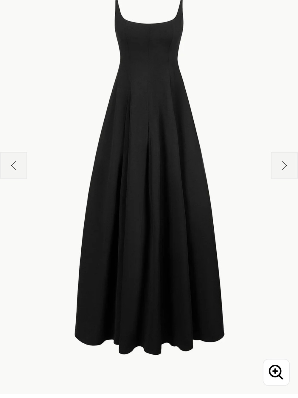 Staud Joy Maxi Dress Black Size 0 NWT